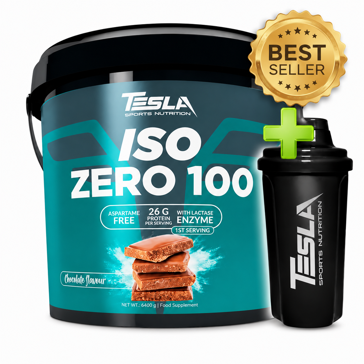 Iso zero100 4.54kg + gratis ŠEJKER - Tesla nutrition