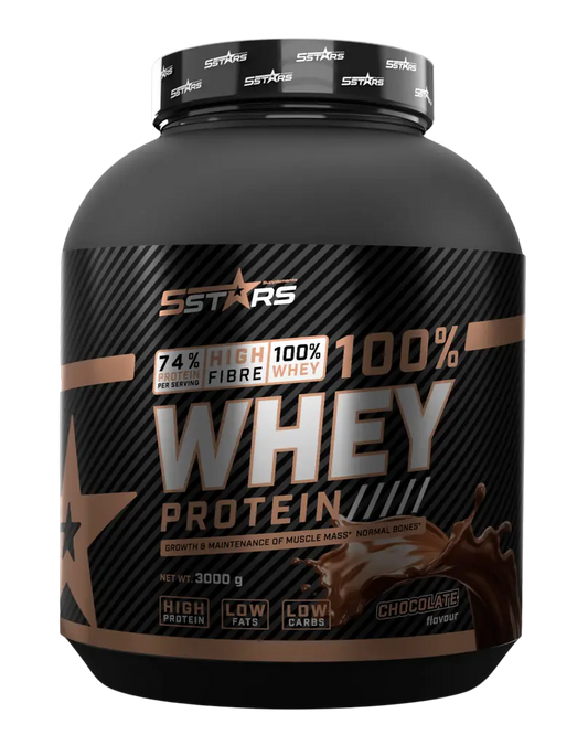 5 Stars Whey protein, Čokolada, 3 kg