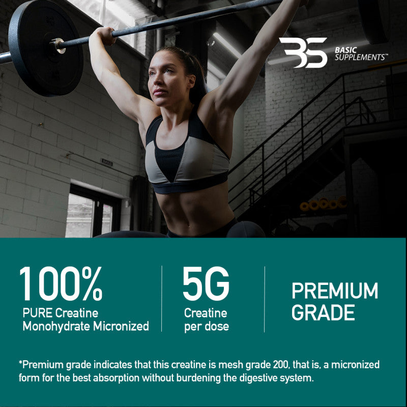 CREA PRO - Kreatin / 1000grama BASIC SUPPLEMENTS